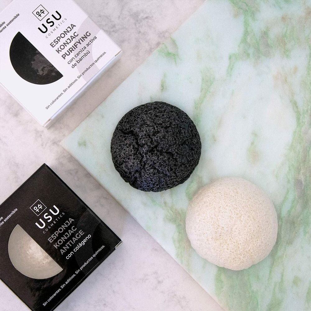USU Cosmetics Konjac Esponja Colágeno 1 U