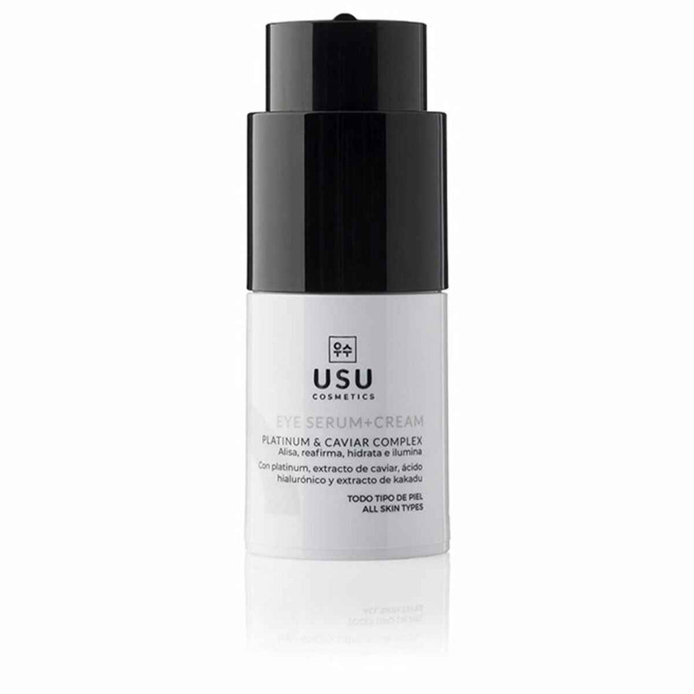 USU Cosmetics Platinum y Caviar Complex Contorno De Ojos Unisex, 15 ml