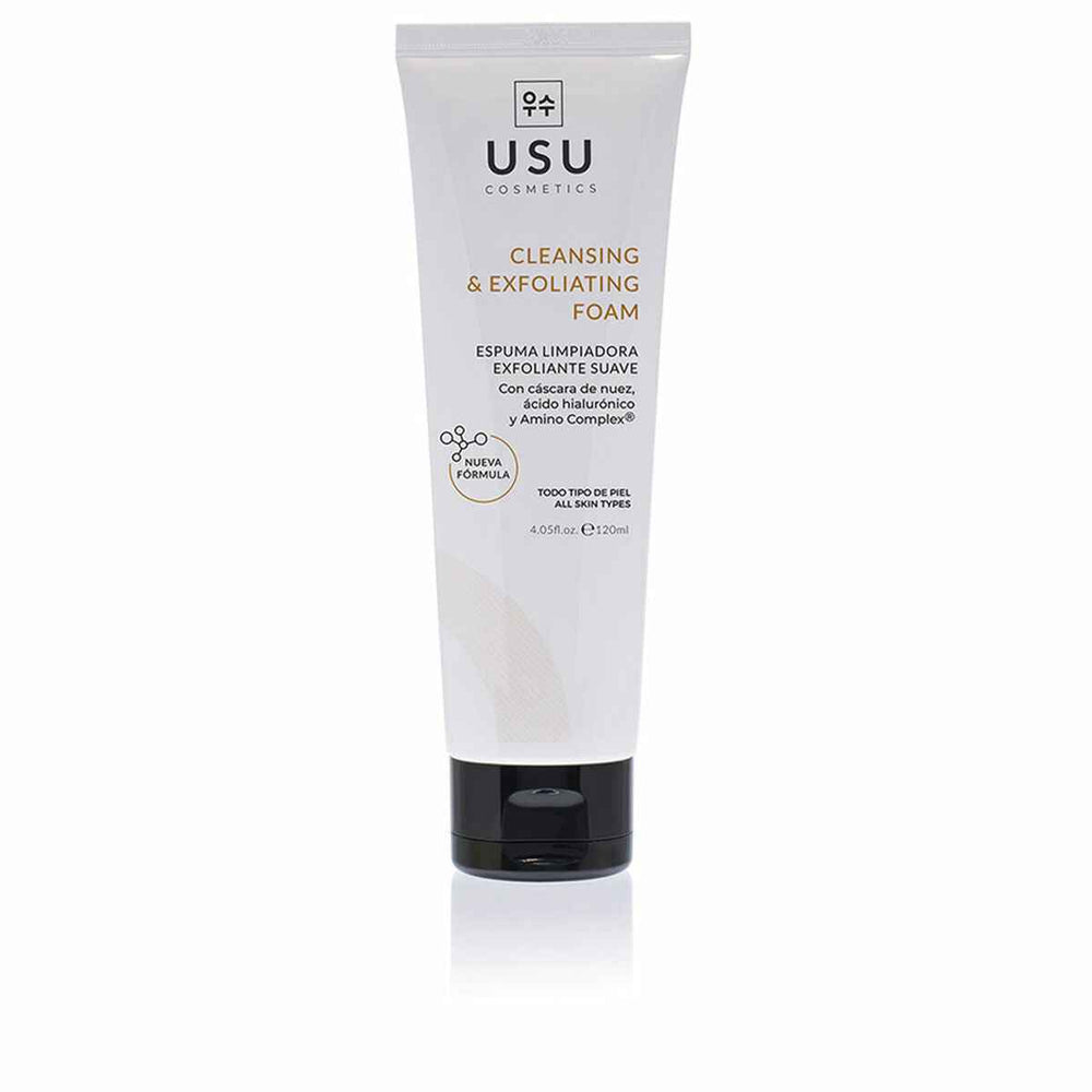 USU Cosmetics Amino Espuma Exfoliante Unisex, 120 ml