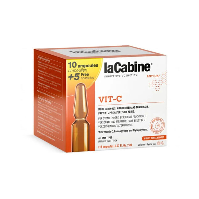 LA Cabine Amp Fac Pack 10 5x2 Vitam C Unisex