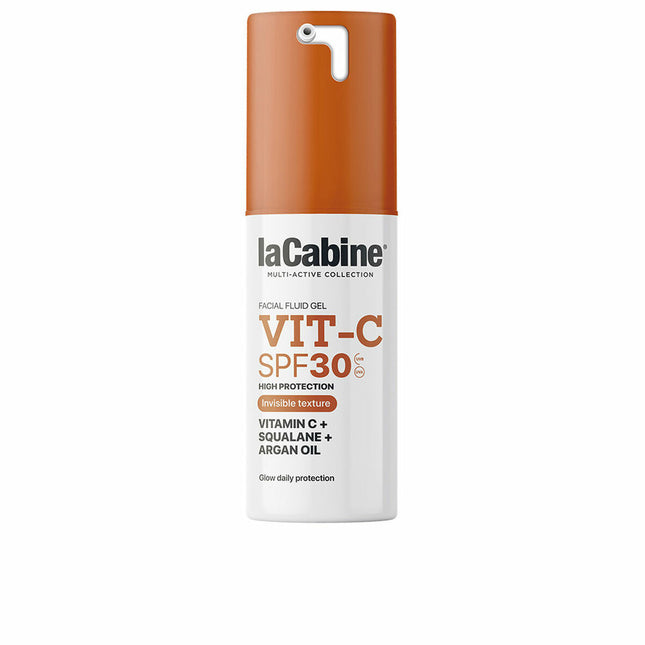 LA Cabine Vit-C Invisible Facial Fluid – Gel Spf30 Unisex, 30 ml