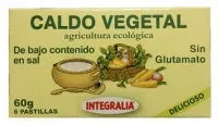 Integralia Caldo Vegetal Eco Sin Sal Marina 6 Cubitos X, 10 g
