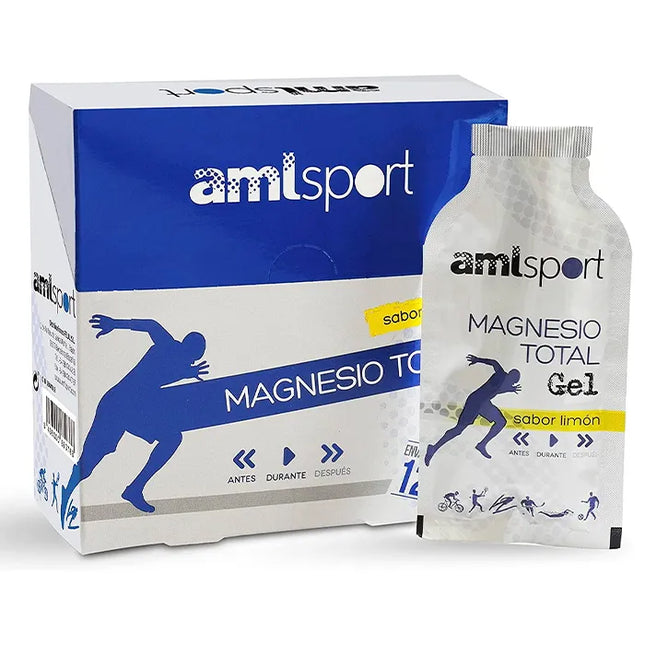 Amlsport Magnesium Total – Gel Lemon 12 Sachets