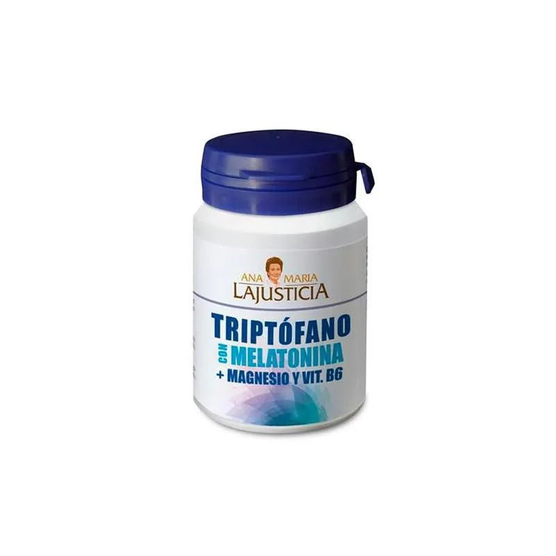ANA MARÍA Lajusticia Tryptophan Melatonin Magnesium Vitamin B6, 60 tablets