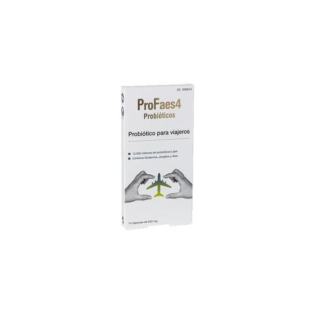 PROFAES4 Probiotic For Travelers 14 capsules Of 633mg