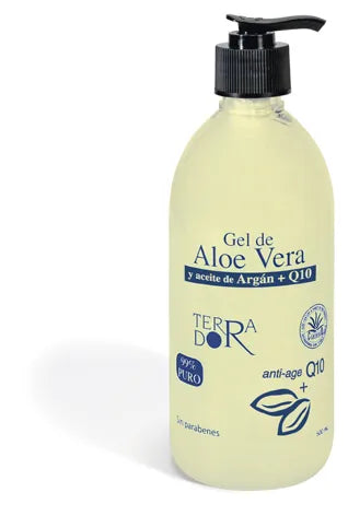 Dherbos Gel Aloe Aceite Argan, 500 ml