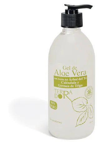 Dherbos Gel Aloe Arbol Te Calendula Germen Trigo, 500 ml