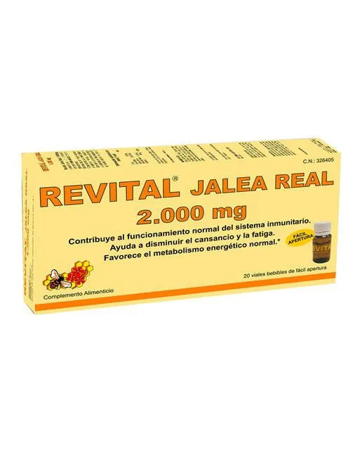 Pharma OTC Revital Royal Jelly 2000 Mg 20 Ampoules