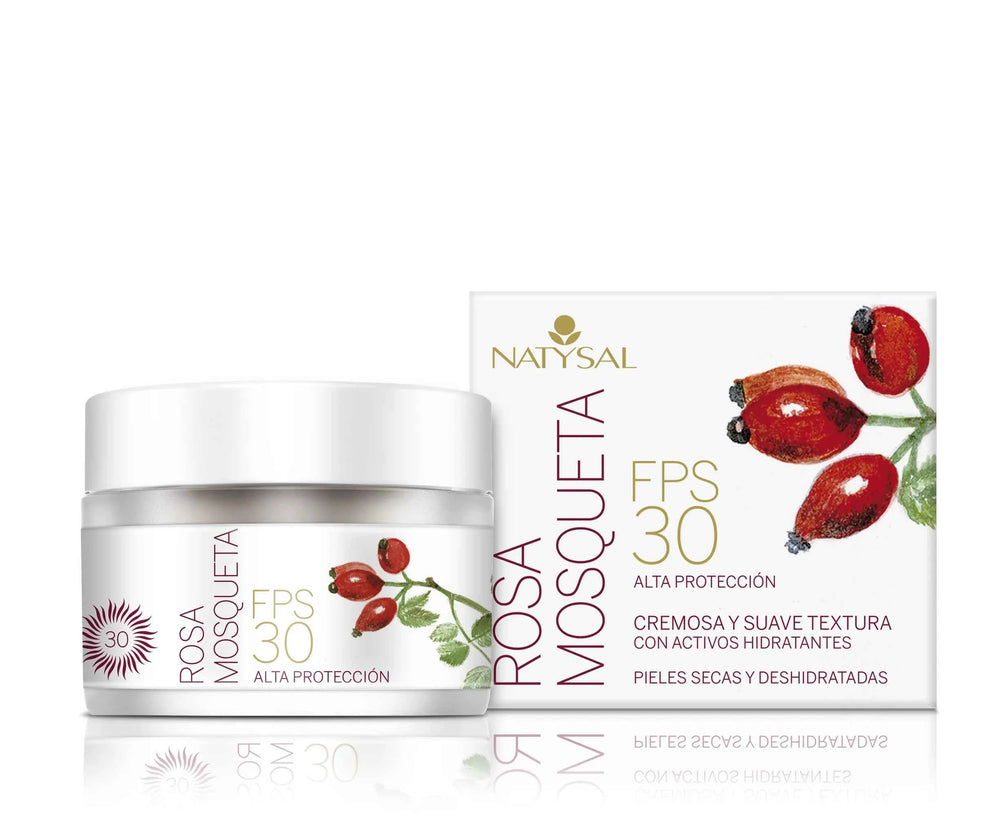 Natysal Crema Rosa Mosqueta Natural Fps 30, 50 ml