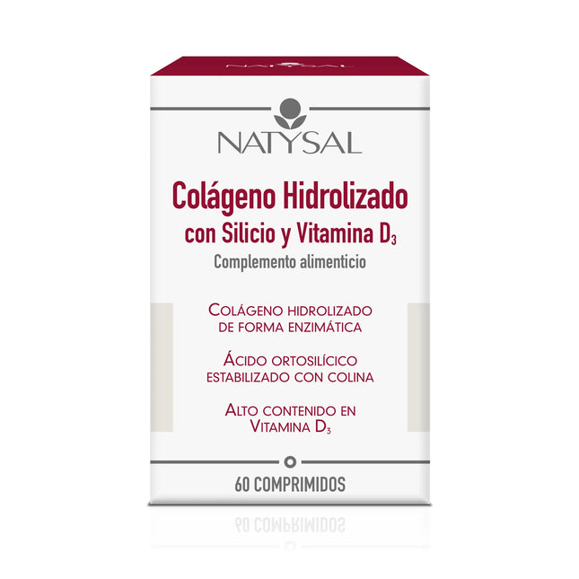 Natysal Colageno Con Silicio Vit D3 60 Comp