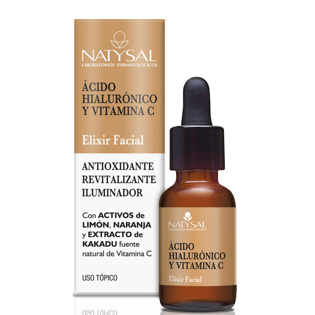 Natysal Acido Hialuronico y Vitamina C Elixir Facial Unisex