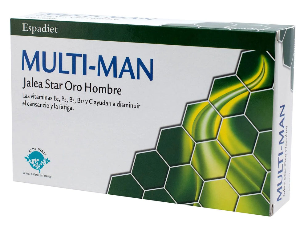 Montstar Jalea Multi Man Real Star Oro 20 Viales, 10 ml
