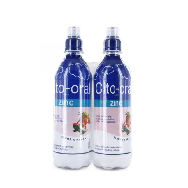 Cito-oral Ern Cito Oral Zinc Junior Strawberry, 2x 500 ml