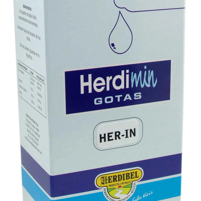 Herdibel Herdimin Her-In Bote 100 ml Con Cuentagotas