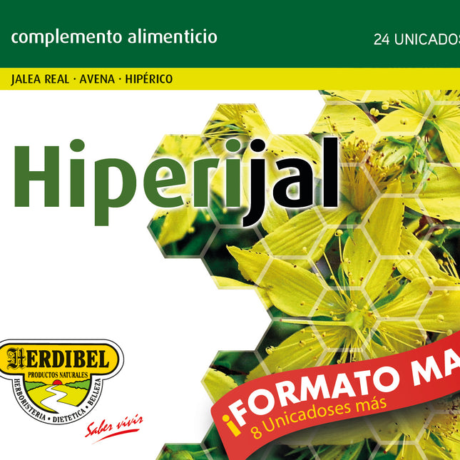 Herdibel Hiperijal 16 Unicadose, 10 ml