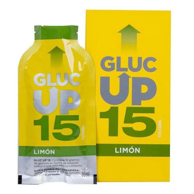 GLUC UP Limón Sticks, 5x 30 ml