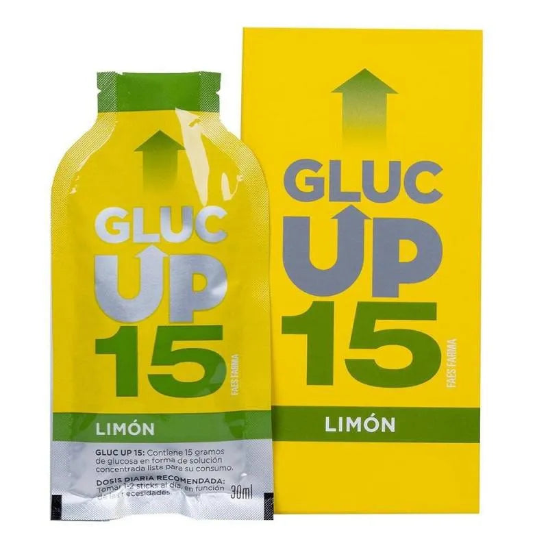 GLUC UP Limón Sticks, 5x 30 ml