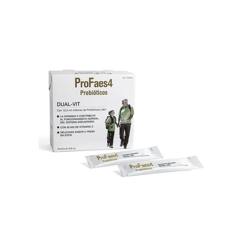 PROFAES4 Faes Farma Profaes 4 Probiotic Dual Stick Vit 30