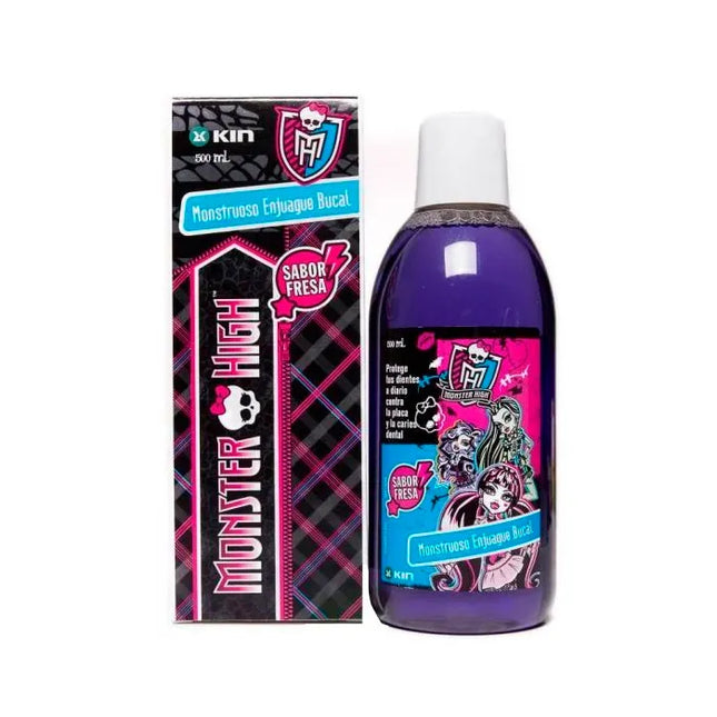 KIN Monster High Strawberry Mouthwash, 500 ml