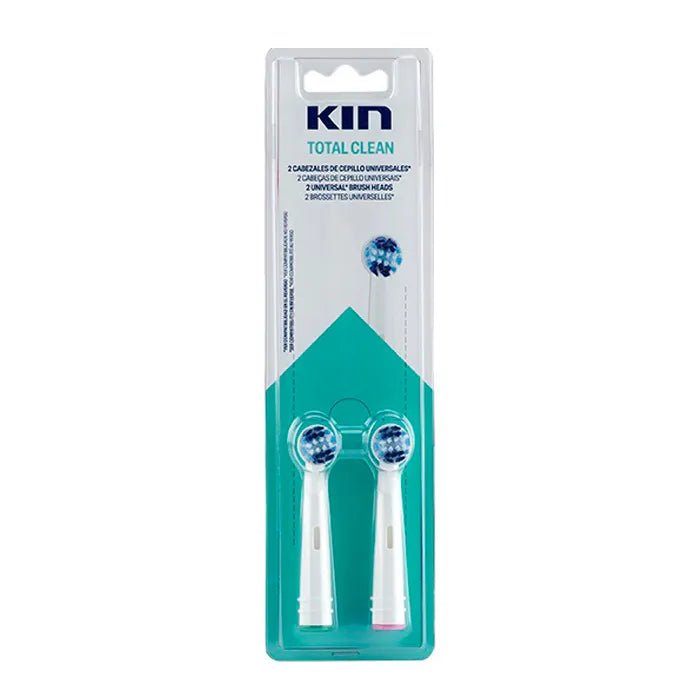 KIN Electric Toothbrush: Total Clean Replacement, 2 Units