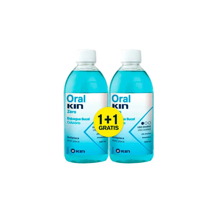 KIN Oralkin Zero Mouthwash Pack, 2 Units