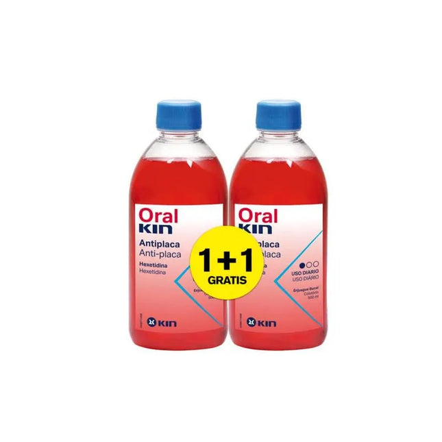 Oralkin Enjuague Bucal 500 ml 500 ml Gratis