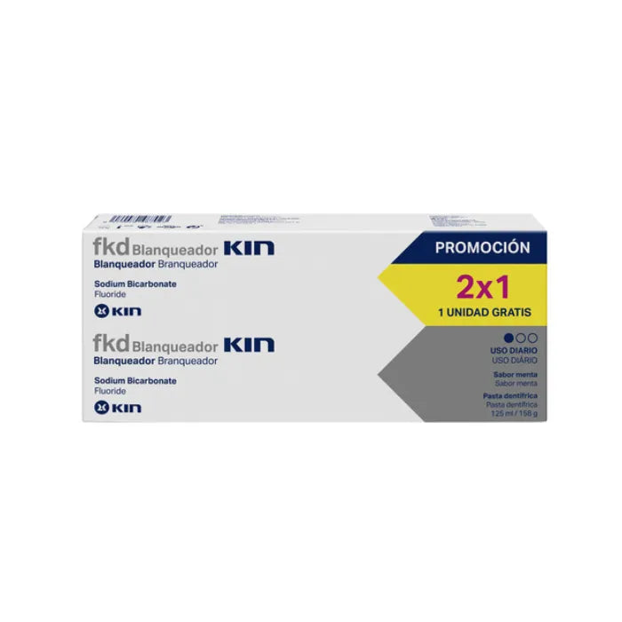 KIN Fkd Whitening Toothpaste, 2x125 ml