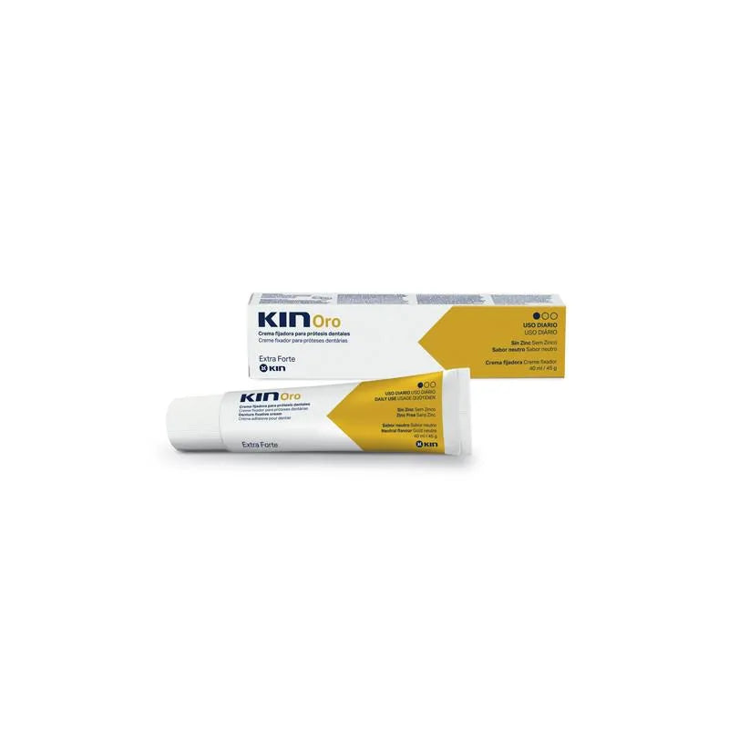 KIN Oro Extra Strong Denture Fixing – Cream, 40 ml
