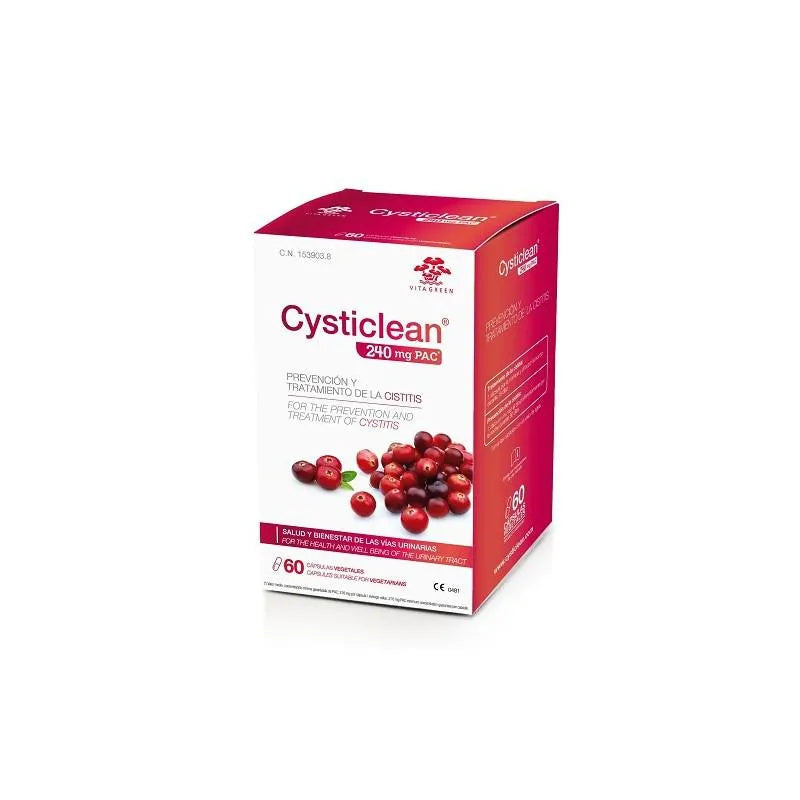 Cysticlean 240 Mg, 60 capsules