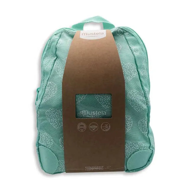Mustela Green Backpack Unisex, Set 5 Pieces