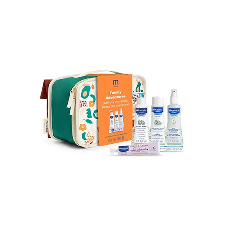 Mustela Family Suitcase Terracotta Unisex, Set 5 Pieces
