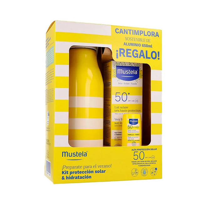 Mustela Sun Milk Spf50+ 100 ml Unisex, Set 3 Pieces