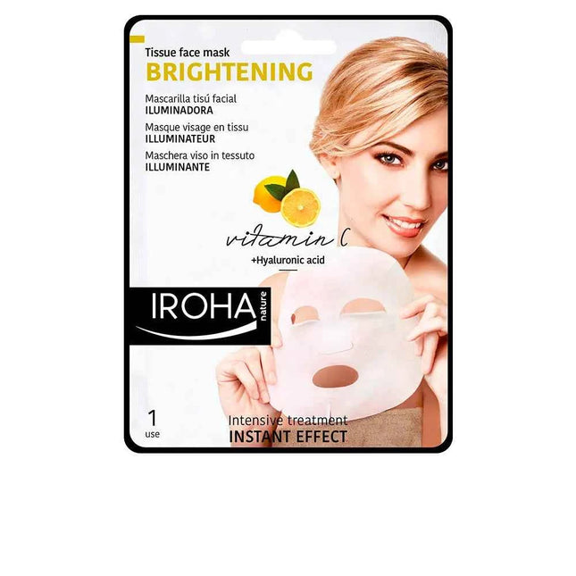 Iroha Nature Brightening Tissue Face Mask Vitamin C, 1 Units