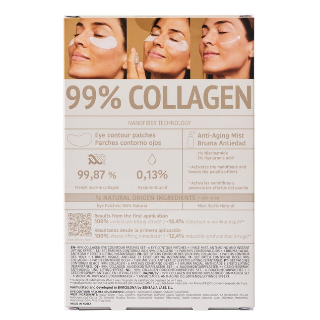 Iroha Nature Parches Oculares Con 99 De Colágeno Unisex, 6 Units