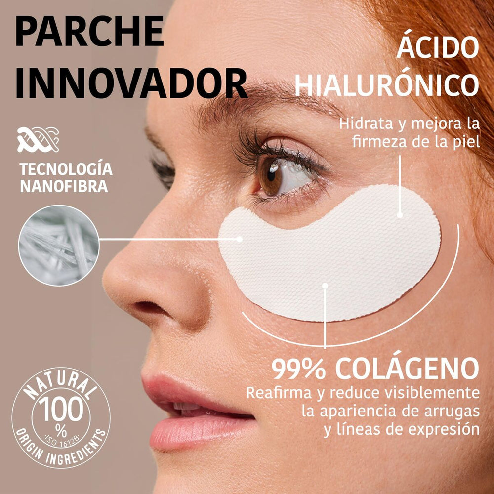 Iroha Nature Parches Oculares Con 99 De Colágeno Unisex, 6 Units