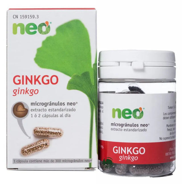 NEO Ginkgo Biloba Microgranules, 45 capsules