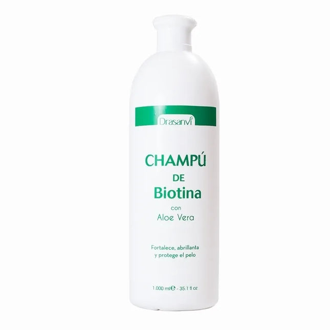 Drasanvi Champu Cabello Biotina y Aloe Vera, 1 L