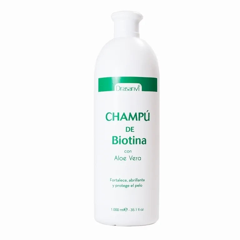 Drasanvi Champu Cabello Biotina y Aloe Vera, 1 L