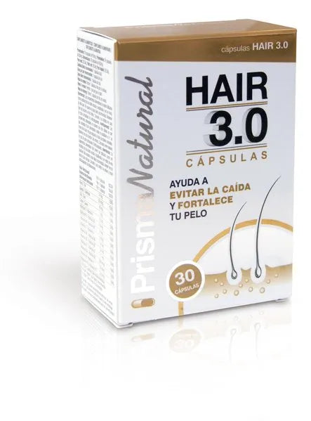 Prisma Natural Prisma Nat Hair 3 0 y Skin 30 Capsulas Unisex