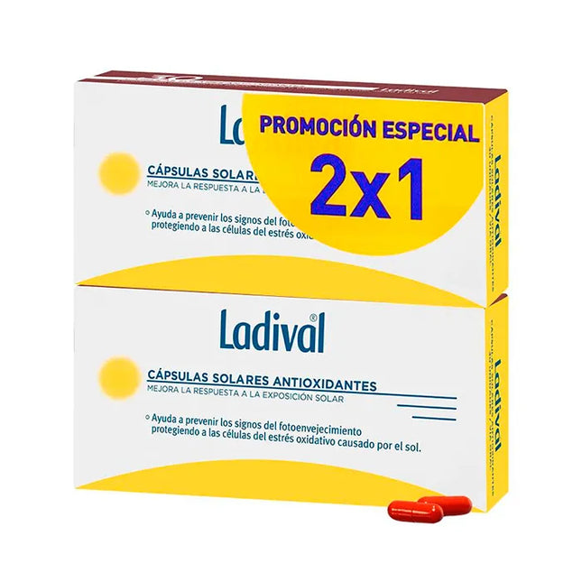 Ladival Antioxidant Sun Capsules 2x, 30 capsules