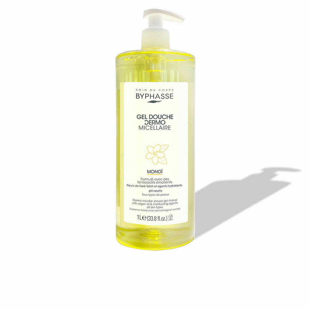 Byphasse Dermo – Gel De Ducha Micelar Monoi Unisex, 1000 ml