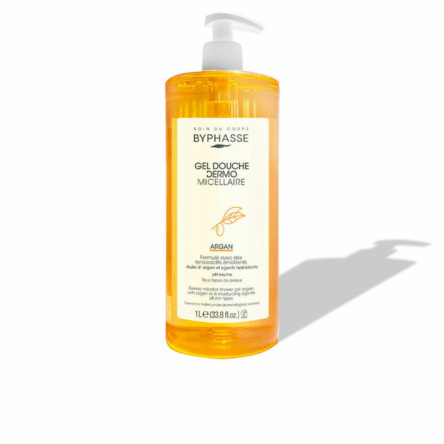 Byphasse Dermo – Gel De Ducha Micelar Argán Unisex, 1000 ml