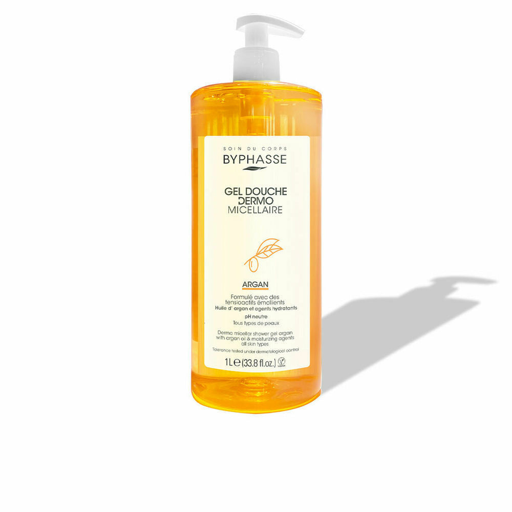 Byphasse Dermo – Gel De Ducha Micelar Argán Unisex, 1000 ml