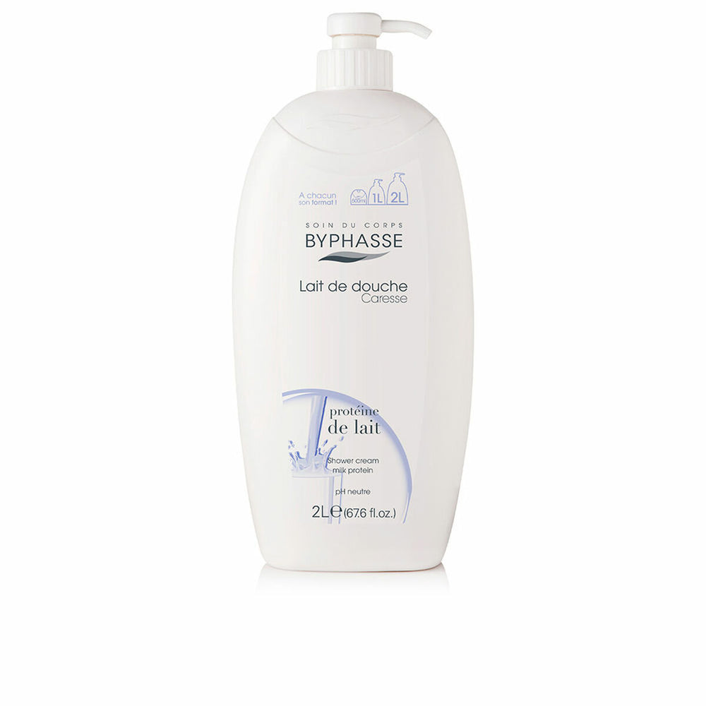 Byphasse Caresse – Gel De Ducha Proteina De Leche Unisex, 2000 ml