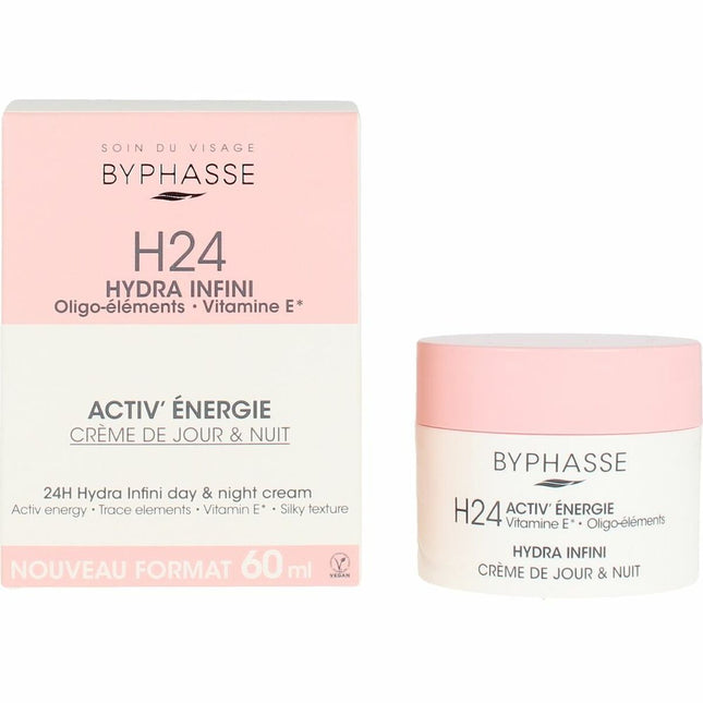 Byphasse 24h Hydra Infini Crema Día y Noche Unisex, 50 ml