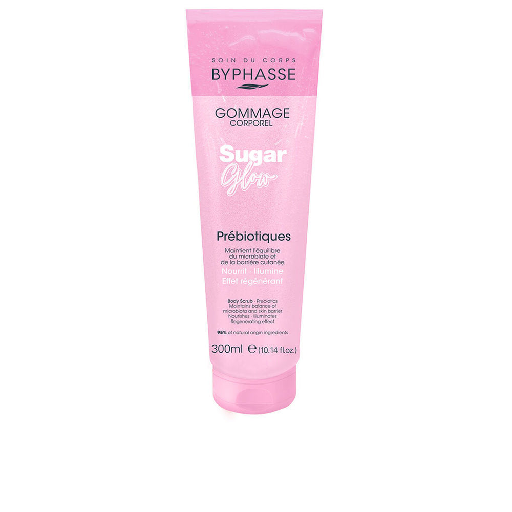 Byphasse Sugar Glow Exfoliante Corporal Prebiótico Unisex, 300 ml