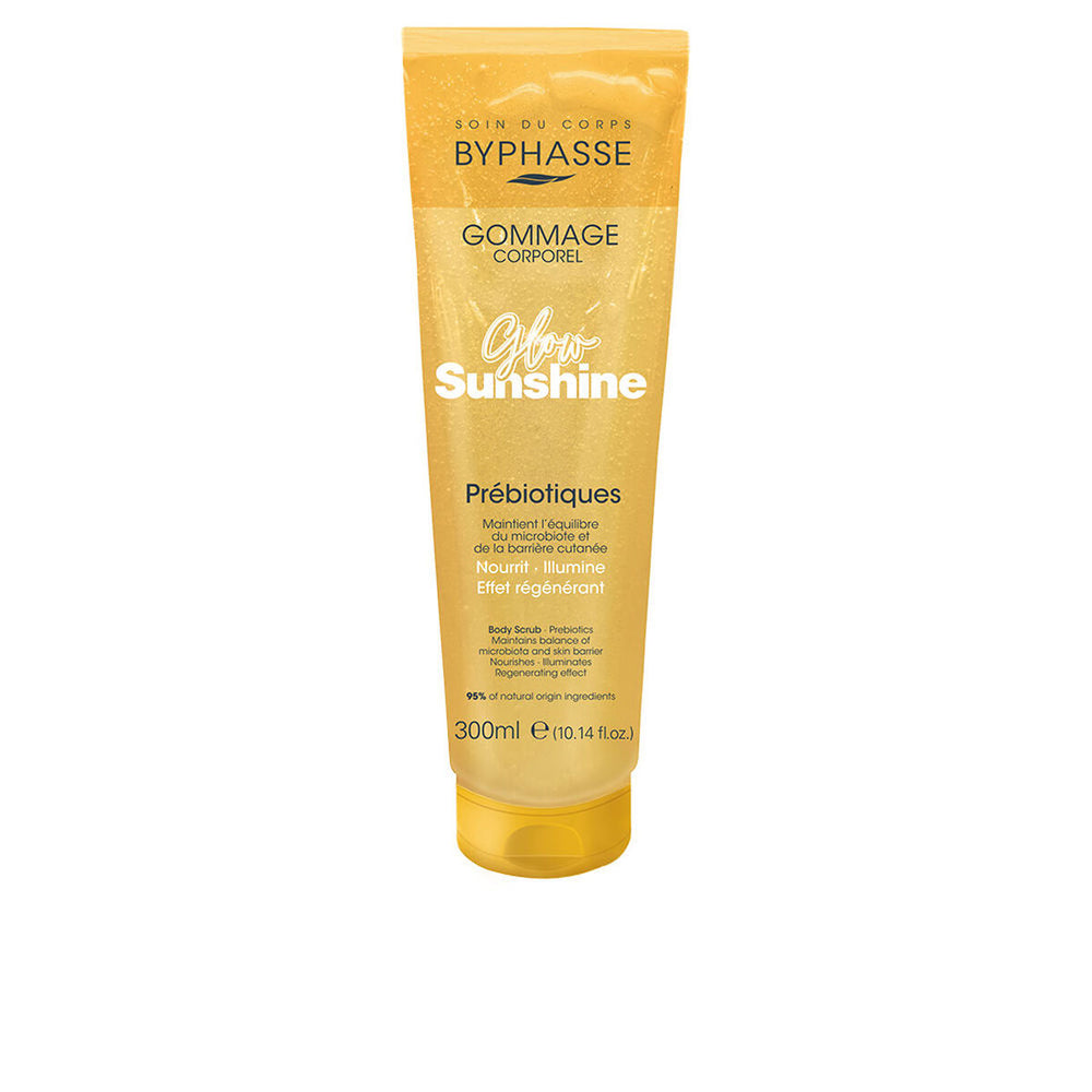 Byphasse Glow Sunshine Exfoliante Corporal Prebiótico Unisex, 300 ml