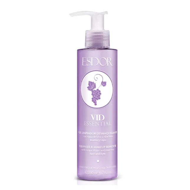 Esdor Cleanser And Makeup Removervid Essential Unisex, 200 ml