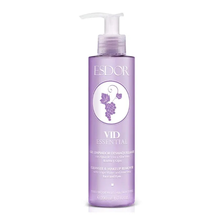Esdor Cleanser And Makeup Removervid Essential Unisex, 200 ml