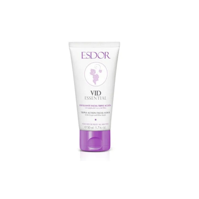 Esdor Triple Action Facial Scrub Vid Essential Unisex, 50 ml